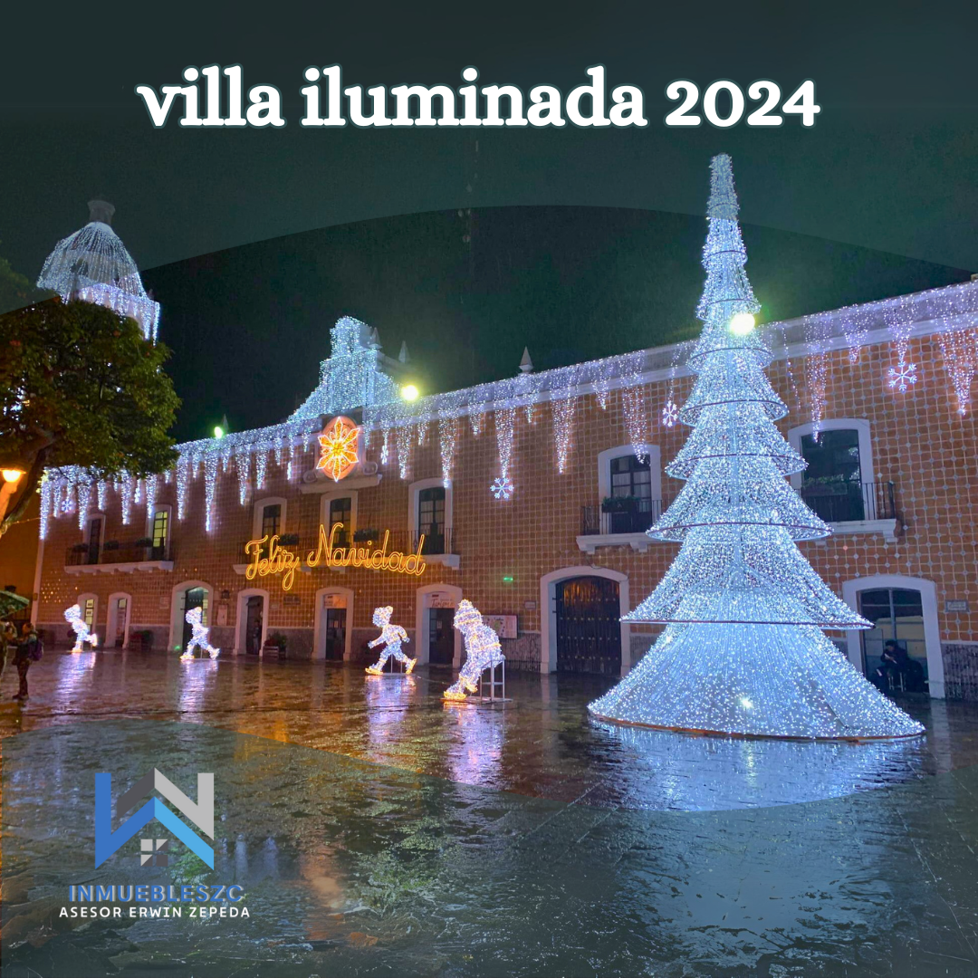 Villa iluminada 2024, En Atlixco Puebla Inmuebles y más...